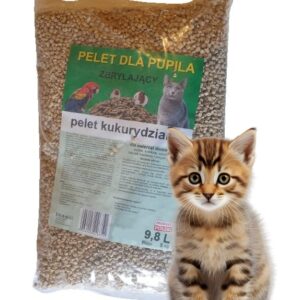 Pellet dla kota kukurydziany zbrylający opakowanie 9,8L